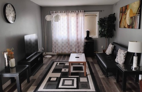 Moncton Apartment | Peace Stay – Quiet 2BR Near Downtown
