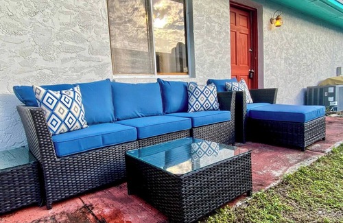 Port Canaveral House | Peaceful 2-bedroom beach home. 3 minutes to the beach!