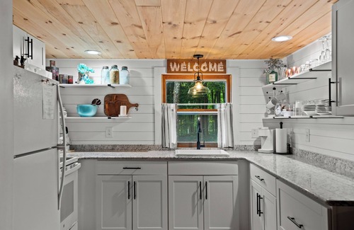Granville Cottage | Peaceful 2-bedroom, 1-bath cottage with private waterfall on a spring fed creek.