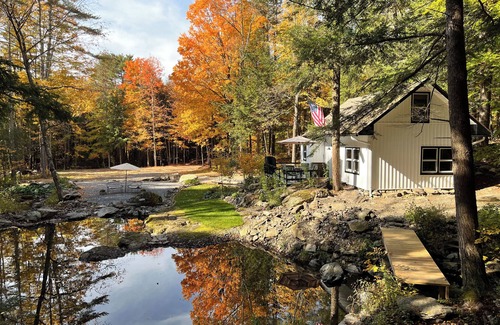 Granville Cottage | Peaceful 2-bedroom, 1-bath cottage with private waterfall on a spring fed creek.