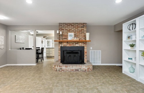 Etna House | Peaceful 9-Acre Retreat with Pond, Hot Tub, Trails & Game Room – 3br/2.5ba