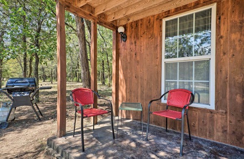 Nashoba Cabin | Peaceful 'Black Fork Cabin 1' - Fish On-Site!