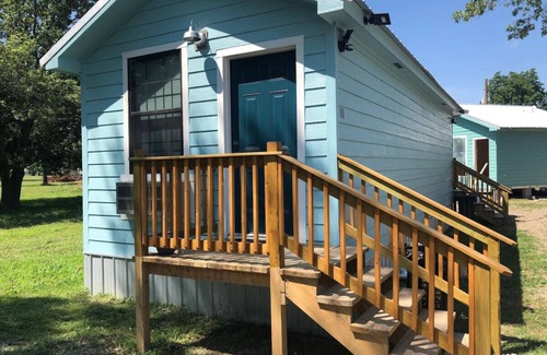 Lake Village Cottage | Peaceful cabin in orchard! Great Internet!