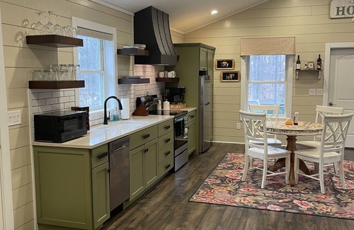 Traverse City Cabin | Peaceful cabin in our private woods, close to bike trail, winery, and lakes.