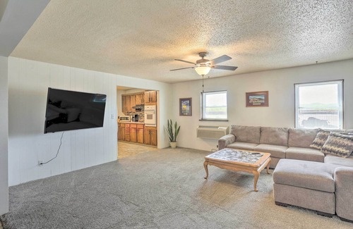 Chadron Apartment | Peaceful Chadron Apartment in Historic Hotel!