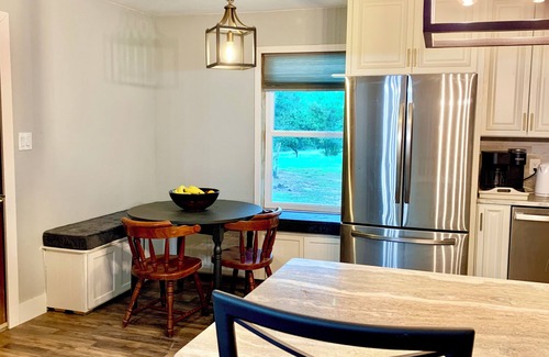Long Branch House | Peaceful country cottage surrounded by a 1000 acre of heavily wooded area.