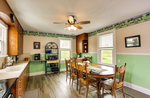 Washington House | Peaceful Country Home in Serene Setting with Yard