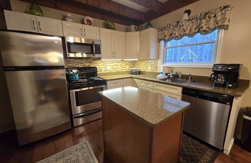 Thompsonville House | Peaceful dog-friendly home with gas grill & nearby resort amenities