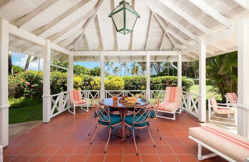 Long Bay Villa | Peaceful family getaway in tropical gardens steps away from beach. WiFi; AC; BBQ