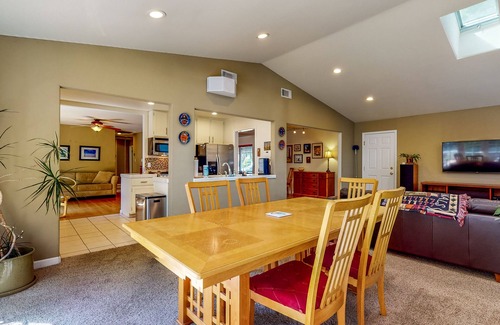 Arden-Arcade House | Peaceful Hideaway with Private Hot Tub, Fenced Dog-Friendly Yard & Patio