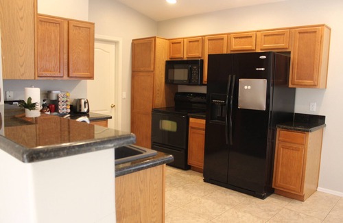 Arizona City House | Peaceful home w/large backyard patio