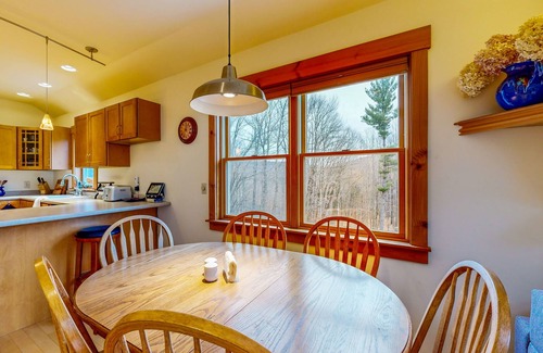 Plymouth House | Peaceful house w/mountain views, land, trails, fireplace, a/c, w/d, wifi, lawn
