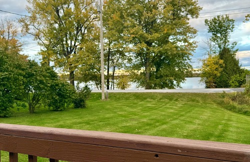 Alburg House | Peaceful Lake View Home
