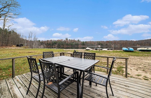 Gaylord House | Peaceful Lakefront Home w/Great Amenities