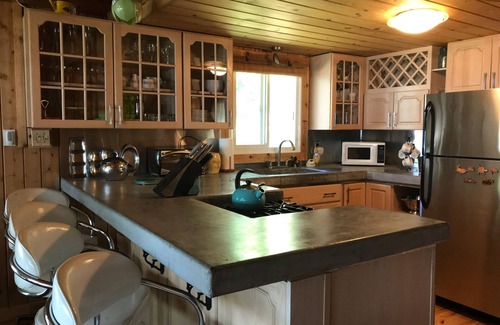 Levering Cabin | Peaceful, lakeside cabin near Mackinac - perfect place to see the Fall Colors