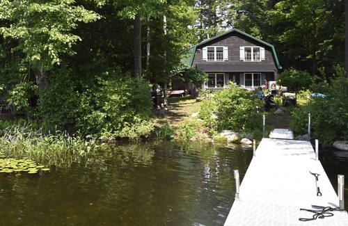 Parsonsfield House | Peaceful lakeside getaway. Enjoy morning coffee listening to the loons.