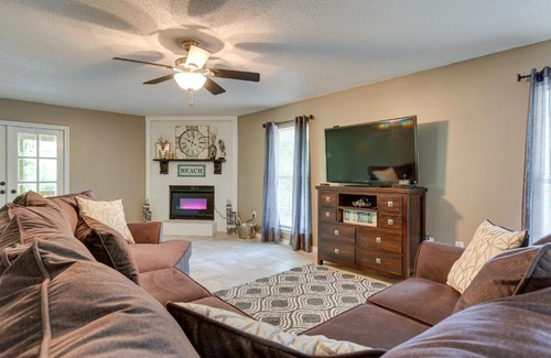 Lucedale House | Peaceful Lucedale Hideaway on Private Acerage!