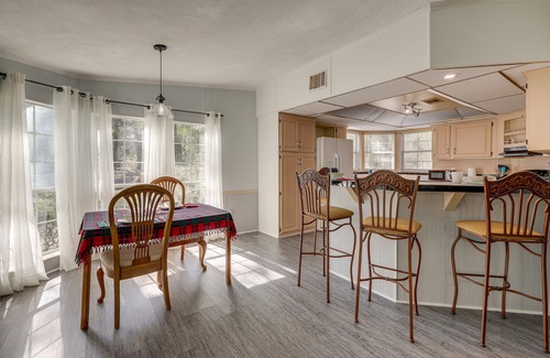 Boys Ranch House | Peaceful McAlpin Home on 5 Acres w/Private Deck!