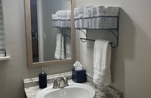 Sheridan Cabin | Peaceful new cabin 5 miles from Splashway in Sheridan, TX.