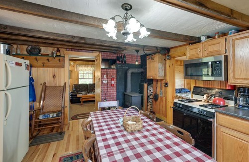 Oakfield House | Peaceful Oakfield Cabin on Mattawamkeag River!