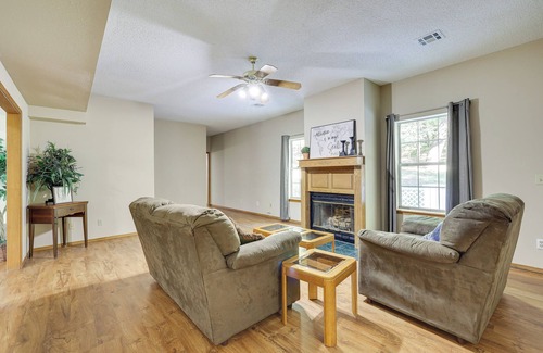 Pineville House | Peaceful Pineville Vacation Rental w/Grill!