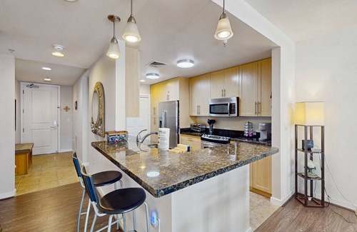 Sandbridge Condo | Peaceful pool view condo close to the beach and nature with games, AC & balcony