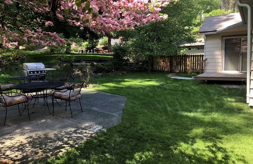 Liberty Lake House | Peaceful, private, and safe retreat with beach access and central location
