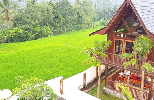 Payangan Villa | Peaceful Private Pool Villa - 9 BR with Amazing Green Rice Field View