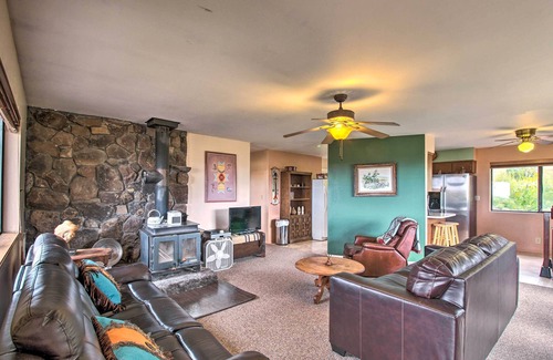 Springerville Cabin | Peaceful Ranch Cabin, 3 Mi to Becker Lake!