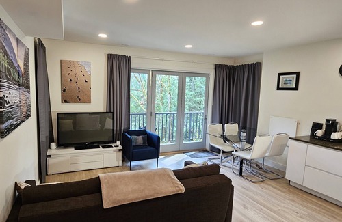Sardis Apartment | Peaceful River Guest Suite - Forests, Mountains, Hiking, River, Fishing, Explore