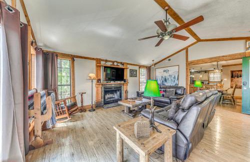 Ruidoso House | Peaceful Ruidoso Cabin Hot Tub, Mountain Views!