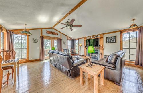 Ruidoso House | Peaceful Ruidoso Cabin Hot Tub, Mountain Views!