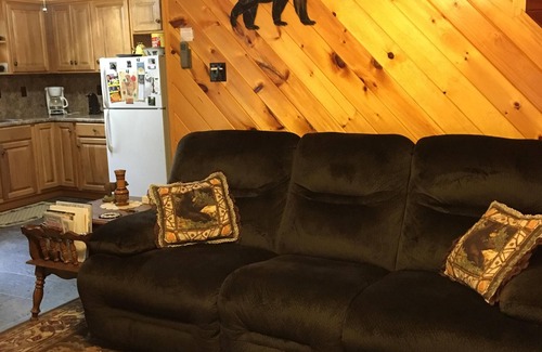 Blossburg Cabin | Peaceful, secluded family vacation cabin near PA Grand Canyon and Wellsboro.