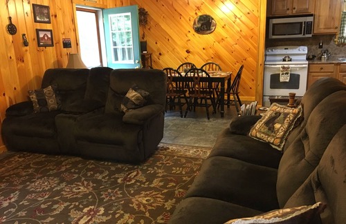 Blossburg Cabin | Peaceful, secluded family vacation cabin near PA Grand Canyon and Wellsboro.