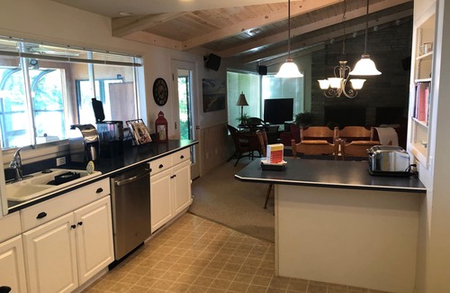 Brutus Cottage | Peaceful setting on northwest shore of Burt Lake - sleeps 12
