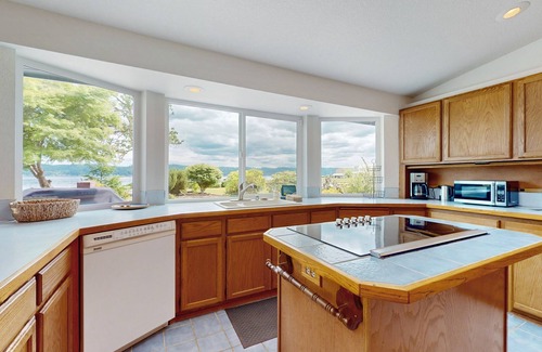 Belfair House | Peaceful Soundfront Getaway with Private Beach Access and Outdoor Living