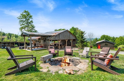 Thompson Cabin | Peaceful Summer Cabin for Families w/Hot Tub, Firepit, Mountain Views & Trails!
