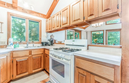 Empire House | Peaceful, two-story home with a firepit & washer/dryer - close to the beach