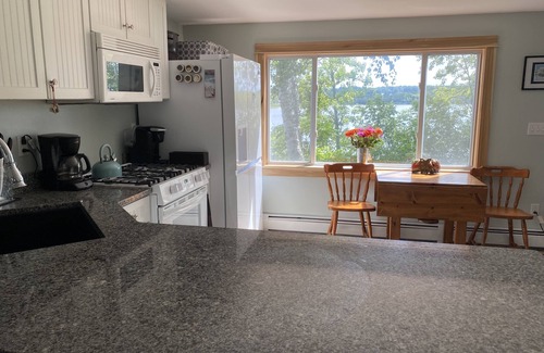 Stockton Springs House | Peaceful waterfront home on quiet cove with outdoor sauna near shops & hiking