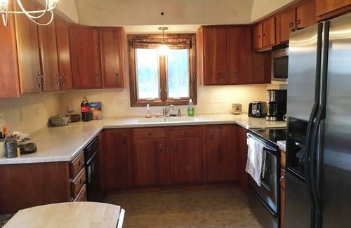 Iola House | Peaceful waterfront home on private lake - 5 star rated on leading rental sites!