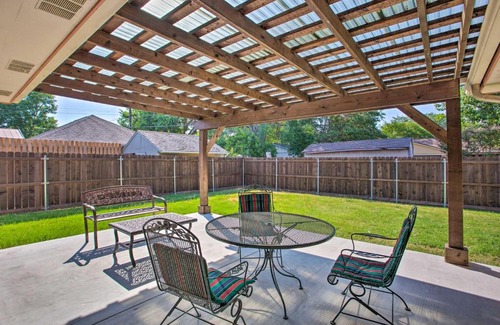 Waxahachie House | Peaceful Waxahachie Home with Private Backyard!