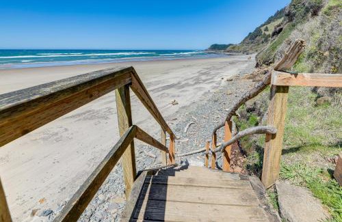 Yachats Apartment | Peaceful Winter Retreat Oregon Coastline Beach!