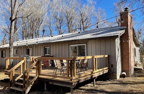 Gunnison House | Peaceful wooded retreat on 1.4 acres! River Access, Fire Pit, Dog Friendly!