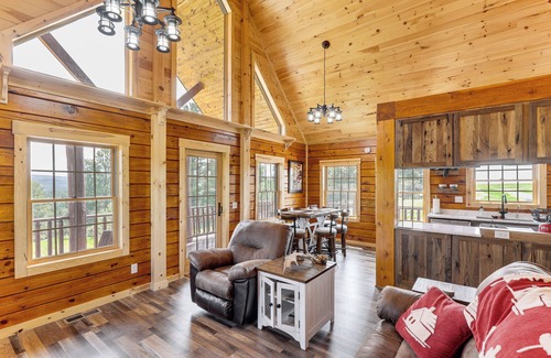 Sundance Cabin | Peaceful Wyoming Cabin w/Spacious Deck & Wet Bar!