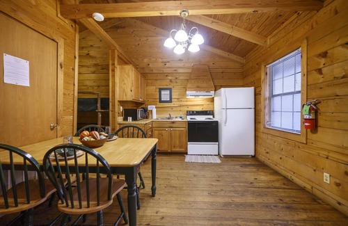 Broken Bow Cabin | Peach Blossom - One Bedroom Cabin at The Whip Poor Will Resort.