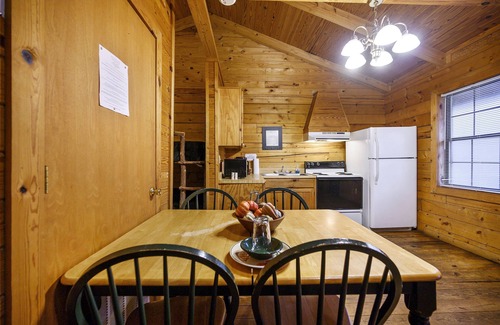 Broken Bow Cabin | Peach Blossom - One Bedroom Cabin at The Whip Poor Will Resort.