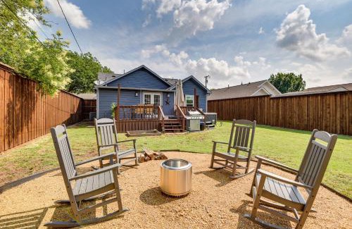 Frisco Original Donation House | Pecan Blue Frisco Home with Private Yard and Hot Tub