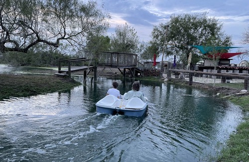 Lasara Apartment | Peek-a-Moo Apt w/patio, paddle boating