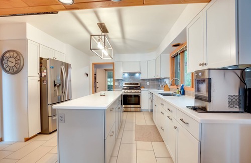 Pelican Lake House | Pelican Lake House w/Boat Dock and Sauna!