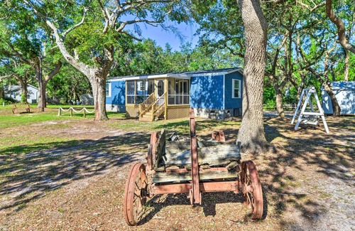 Harkers Island Cottage | 'pelican Place' Coastal Cottage Walk to Back Sound